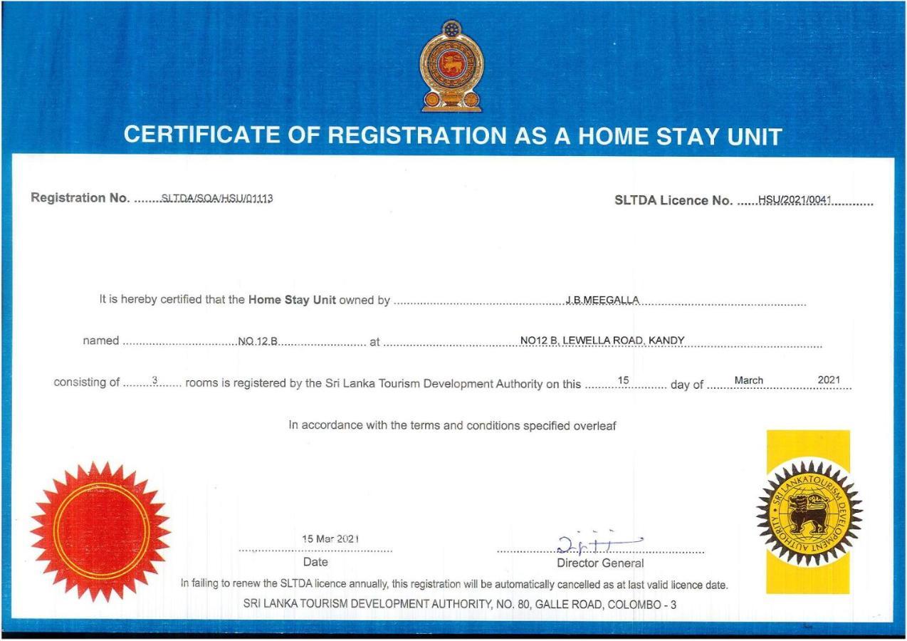 12 B Lewella Road, Kandy. Екстериор снимка